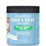 Calming CBD Dog Chew: A natural solution with cannabidiol (CBD) for soothing and relaxing anxious or stressed pets